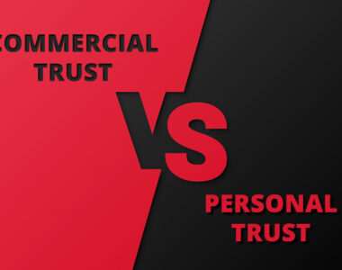 Personal versus Commercial Trust